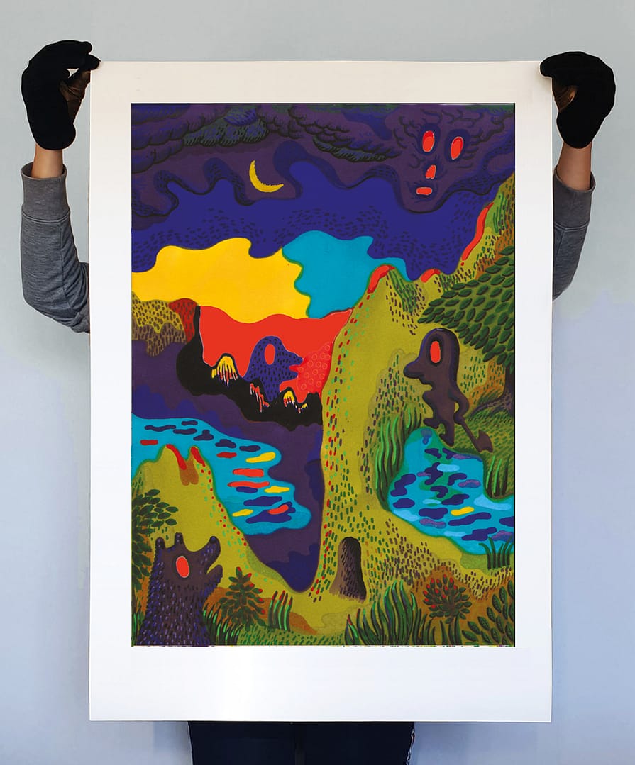 Stone Age Print